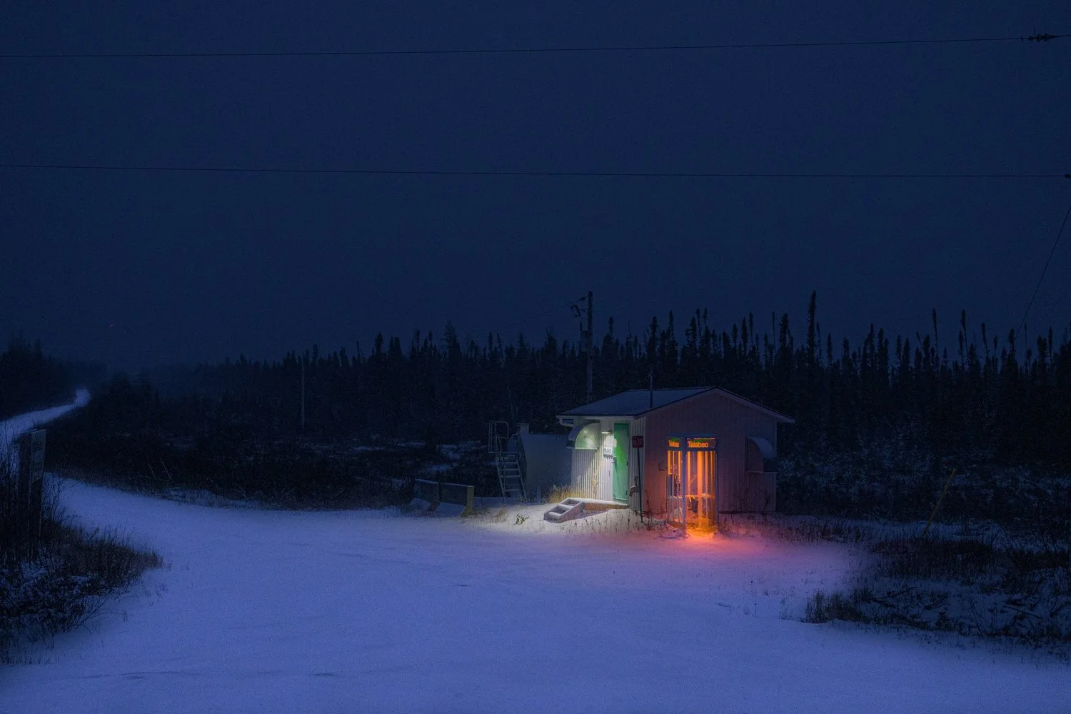Photograph from Waskaganish, Quebec by Aaron Francesco Zeiss